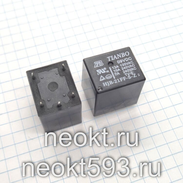 HJR-21FF-S-Z-09VDC (TRU) реле